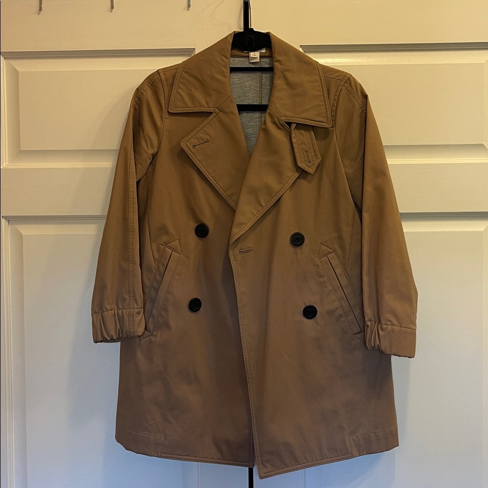 J. Crew Tan Trench Coat